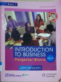 Pengantar Bisnis (Buku 1)