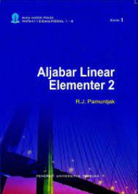 Materi Pokok Aljabar Linear Elementer 2