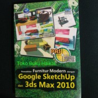 Image of PAS Pemodelan Furnitur Modern Dengan Google Sketchup dan 3ds Max 2010