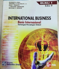 Bisnis Internasional : tantangan persaingan global (Buku 1)