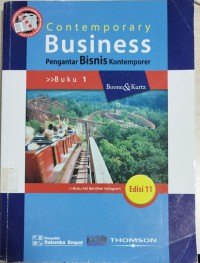 Pengantar Bisnis Kontemporer (Buku 1)