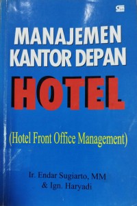 Manajemen Kantor Depan Hotel