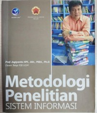 Image of Metodologi Penelitian Sistem Informasi : pedoman dan contoh melakukan penelitian di bidang sistem teknologi informasi