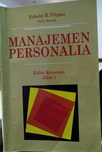 Manajemen Personalia (Jilid 1)