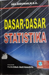 Image of Dasar-dasar Statistika