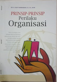 Image of Prinsip-prinsip Perilaku Organisasi