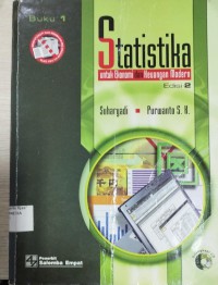 Statistika : untuk ekonomi dan keuangan modern (Buku 1)