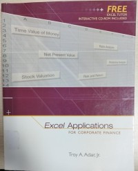 Image of Excel Applications for Corporate Finance