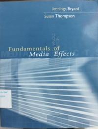 Image of Fundamentals of Media Effects