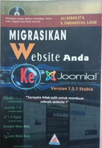 Migrasikan Website Anda Ke Joomla! Version 1.5.1 Stable