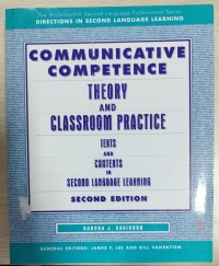 Image of Communicative Competence : theory and classroom practice