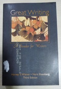 Great Writing : a reader for writers