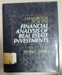 Image of Handbook for the Financiql Analysis of Real Estate Investments