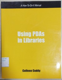 Using PDAs in Libraries