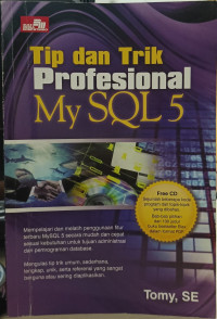 Image of Tip Dan Trik Profesional My SQL 5