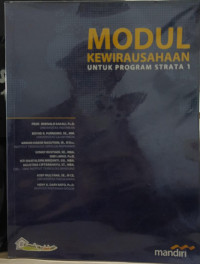 Modul Kewirausahaan Untuk Program Strata 1