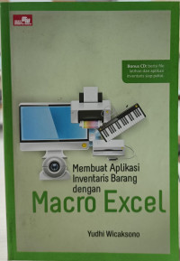 Membuat Aplikasi Inventaris Barang Dengan Macro Excel