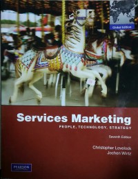 Image of Services Marketing : people, technology, strategy